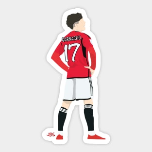 Alejandro Garnacho Manchester United Sticker